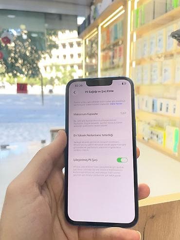 aple 13: IPhone 13, 128 GB, Pacific Blue, Zəmanət, Kredit, Barmaq izi — 3