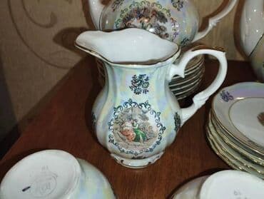 çexiya gablari: Çay dəsti, 6 nəfərlik, Çexiya — 11