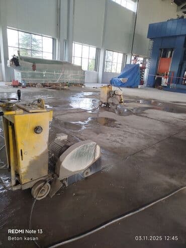 qapi ustu asmalar: #Betonkesme #betondeşmə Beton kubik kərpic - dən kəsim deşim — 11