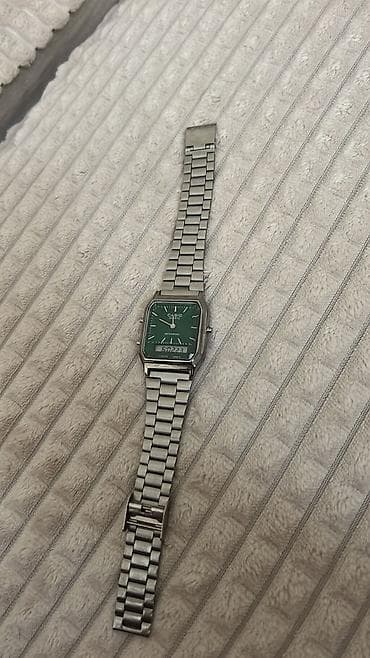 Наручные часы: Б/у, Наручные часы, Casio, цвет - Зеленый — 2