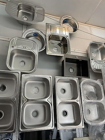 sandık: Kvadrat Mətbəx çanağı, Paslanmaz polad — 6