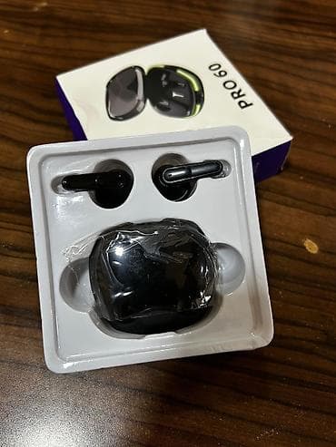 PRO 60 simsiz qulaqcıqlar - Model: PRO 60 - Rəng: qara - Qulaqdaxili