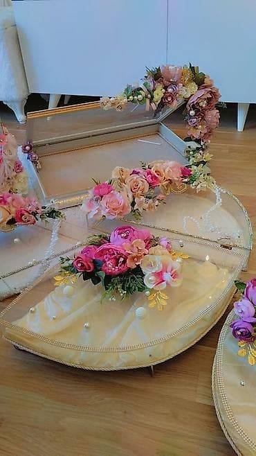 Paltar tikişi: Buketlər, səbətlər — 9