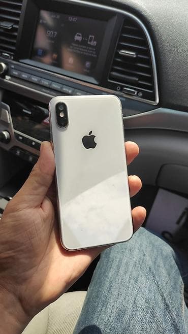 hdmi kabel iphone: IPhone X, 64 GB, Gümüşü, Qırıq — 1