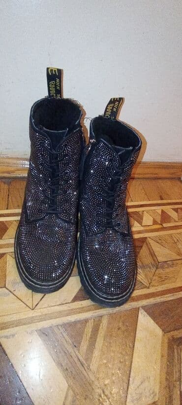 brend qadin ayaqqabilari: Ölçü: 37, rəng - Qara, İşlənmiş — 5