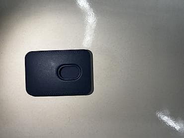Maqnitli dəri kartqabı – smartfon üçün - Rəng: tünd göy (navy) - — 2