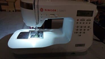 tikiş masin: Tikiş maşını Müğənni, Yeni,Kompüter tikiş maşınları, 1 saplı, Ödənişli çatdırılma — 3