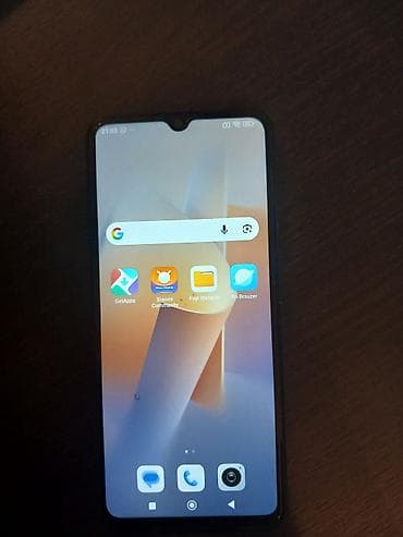 телефон fly fs502 cirrus 1: Redmi smartfon - Model: Redmi (mavi arxa qapaq, arxa paneldə barmaq — 1