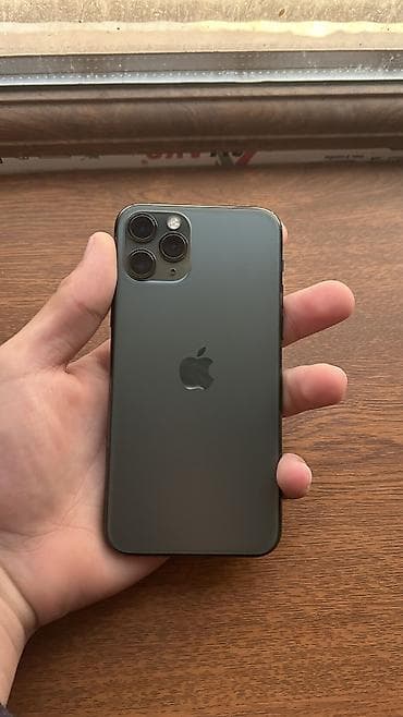 apple 13 pro ikinci el: IPhone 11 Pro, 256 GB, Matte Midnight Green, Face ID — 1