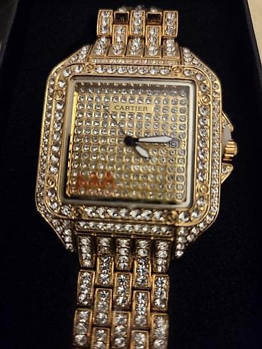 cartier qiymetler: Qol saatı, Cartier, rəng - Qızılı — 8