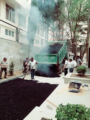 sokuntu tikinti materiallari: Asfalt islerini goruruk qiymet asfaltin qalinligina gore birde — 2