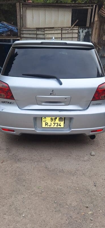 kvadrasikl satışı: Mitsubishi Airtrek Turbo – gümüşü rəngli, sport üslublu universaI/SUV — 9