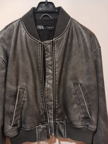 Kurtkalar: Dəri kurtka, Zara, M (EU 38) — 1