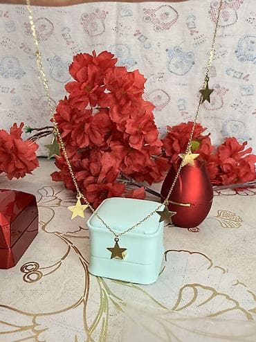 Boyunbağı, Sarı qızıl, 585 Əyar, 218 g — 2