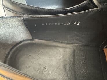 ayaqqabı mokasin dərisi: Dəri ayaqqabı, Oggi marka Gənclik moldan alınıb, etiketi altındadır — 4