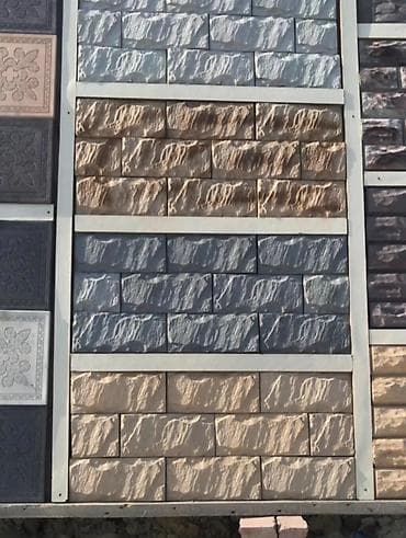 divar paneli qiyməti: Üzlük daş panelləri – dekorativ beton/daş teksturalı fasad və interyer — 9