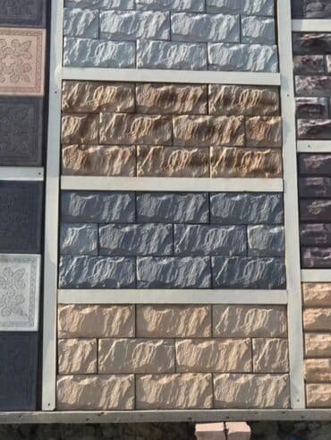 формы для декоративного камня: Dekorativ fasad və daxili divar daş panelləri - Material: Beton — 16