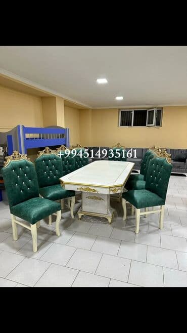 qabax stolu: Masa və oturacaq dəstləri — 1