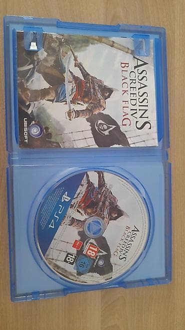 nintendo switch 1: Ps 4 Assasins creed black flag oyunu Ciziqsizdi Qabi ela veziyyetde — 2