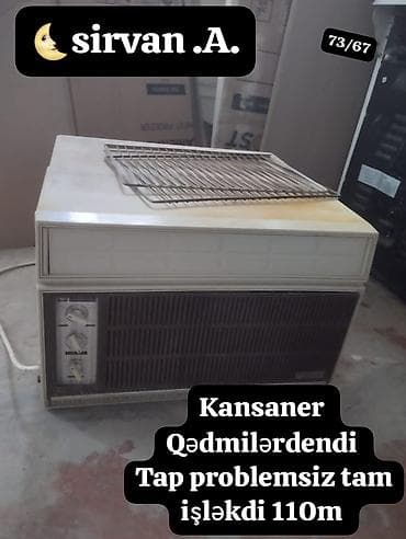 tv bu 2: Pəncərə tipli kondisioner (kansaner) - Model: köhnə tip pəncərə — 1
