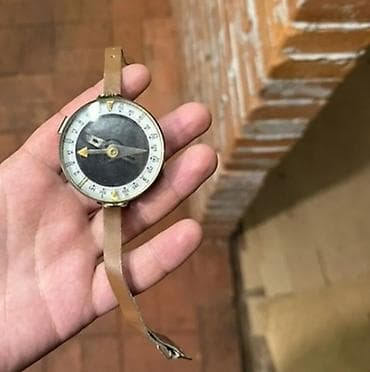 математика 4 класс мсо 1: Klassik qol kompası - Dairəvi analoq kompas, 360° şkala - Ox — 1