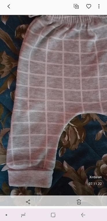 детские вещи на осень: 1,2 dəfə geyinilib
3,6 ay — 3