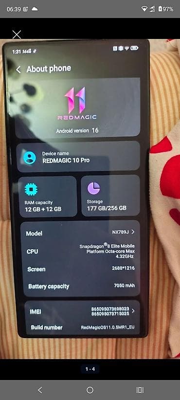 redmagic 9s pro: RedMagic 10 Pro oyun smartfonu pula taclı exyiyac var ona gora satrim — 4