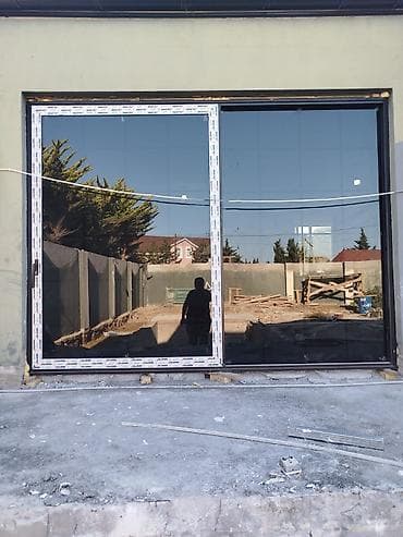 Alüminium və PVC konstruksiyalı panoramik şüşə sistemləri - Böyük