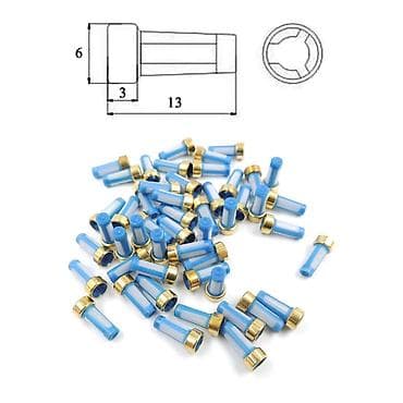 moto moped: Benzin nasosu filtri (klapan içi tor/filter screen) – universal mikro — 1