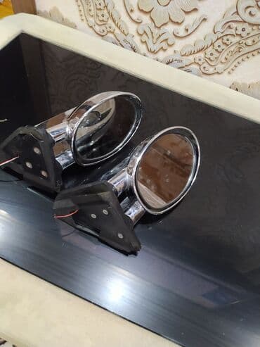 Yan güzgülər Yenidir heç istifadə olunmayıb arxası işıqlıdır güzgülər — 3