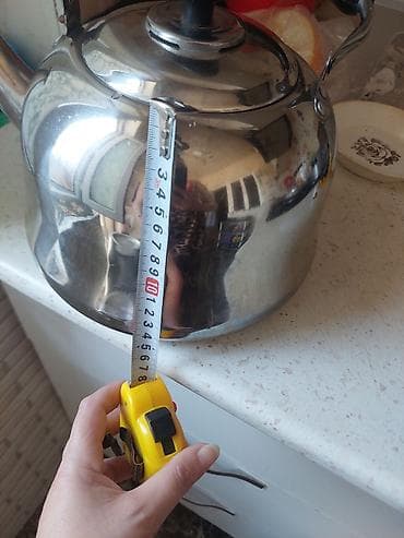 sap: Çay dəsti, rəng - Gümüşü, Metal — 2