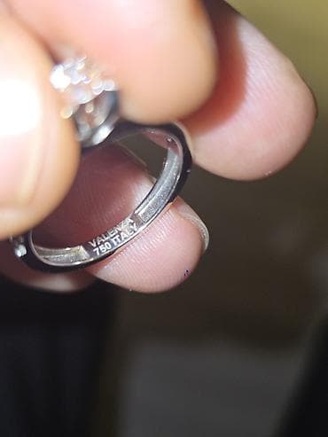 nisan xoncalari: Nişan, Üzük, Ağ qızıl, 750 Əyar, Brilyant — 3