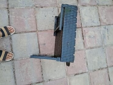 lovhe: Metall manqal – qatlanan ayaqlı - Material: qalın relyefli metal — 4