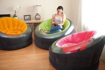 Intex 68582 ( 1,12m * 1,09m * 69cm) Надувное кресло "Intex Empire