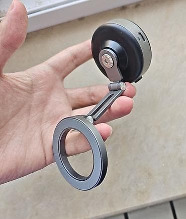 Vakumlu maqnitli telefon tutacağı (şüşə/sürüşkən səthlər üçün) 1 əd