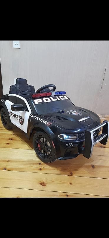 dodge charger: Uşaq üçün elektrikli polis maşını – Dodge üslubunda - Model: Polis — 3