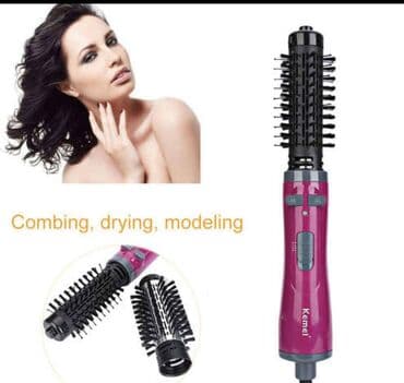 braun saç ütüsü: Kemei KM - 8000 Saç qurutma maşını Professional Avtomatik Fırlanan Çox — 1