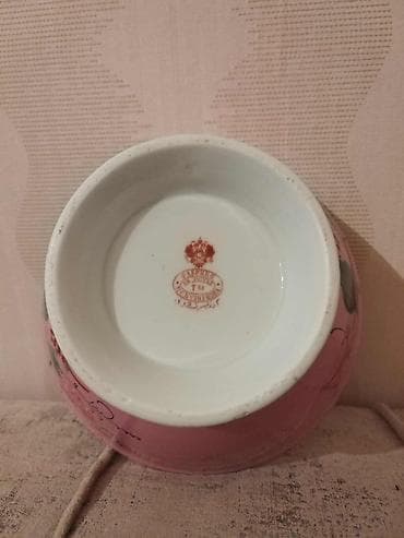 Qab-qacaq və mətbəx ləvazimatları: Kasalar, 1 əd, rəng - Çəhrayı, Farfor — 3