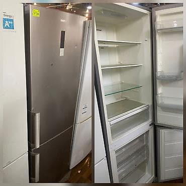 televizor asan: 2 qapılı Soyuducu Satılır, rəng - Gümüşü — 1