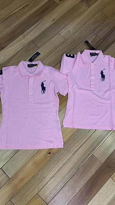 Мужская одежда: Мужское поло, Ralph Lauren, M, цвет - Розовый — 4