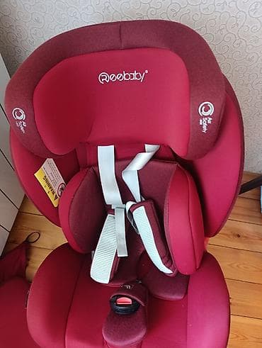isofix: Uşaq avtomobil oturacağı – Reebaby - Rəng: tünd qırmızı/bordo - — 3