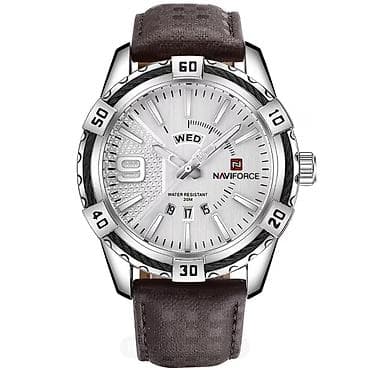 bakida saat: Qol saatı, NaviForce, rəng - Gümüşü — 2