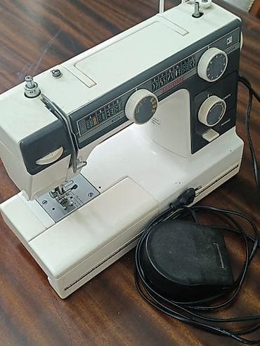 3 birinde printer: Janome tikiş maşını – pedal idarəli, elektriklə işləyən, çoxfunksiyalı — 2
