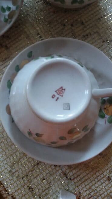 kofe servisi: Çay dəsti — 3