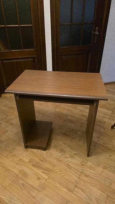 miz stol: Düz masa, Polkalı, Siyirməsiz, Teksturalı laminat, Zəmanətsiz, Kredit yoxdur — 2