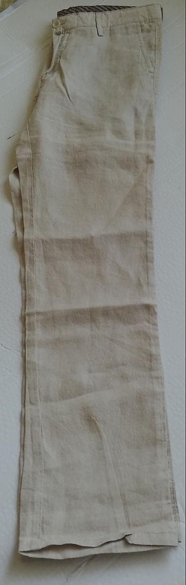 Мужская одежда: Yeni ketan şalvarlar Rəngi - Bej Ölçü - 34 (uz. 106cm,bel 43.5cm) 80 — 1