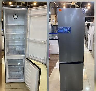 2 qapılı Beko Soyuducu Satılır, rəng - Boz