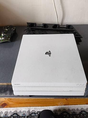 pes13 ps4: Məhsul: Sony PlayStation 4 Pro 500gb (ağ rəng), şaquli dayaqlı — 5