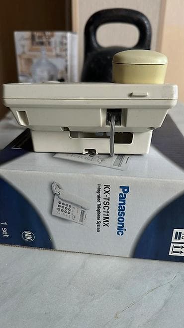 Техника и электроника: Стационарный телефон Panasonic, Проводной, Б/у, Платная доставка, Бесплатная доставка, Самовывоз — 5