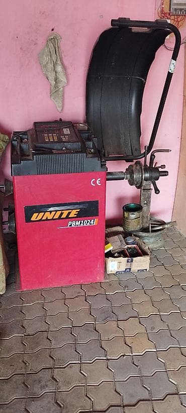 UNITE PTS1224 şin söküb-taxma aparatı və UNITE PBM1024 təkər — 3